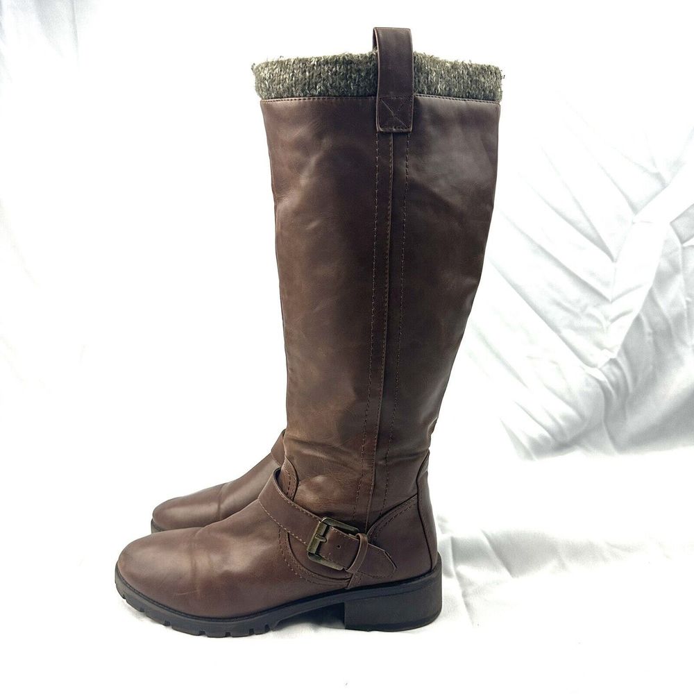Mossimo Supply Co. Brown Winter & Rain Boots